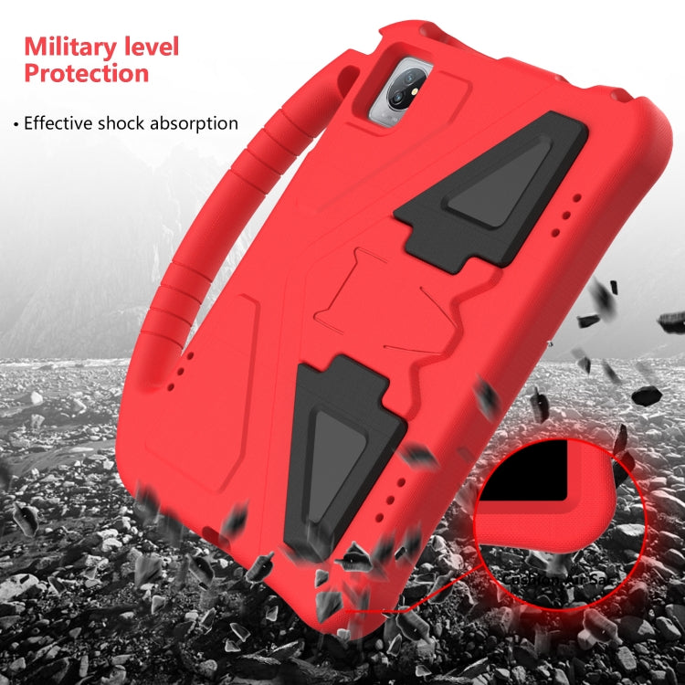 For Blackview OSCAL Pad 60 2022 EVA Shockproof Tablet Case with Holder(Red) - Others by buy2fix | Online Shopping UK | buy2fix