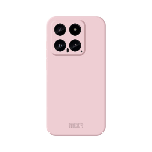 For Xiaomi 14 MOFI Qin Series Skin Feel All-inclusive PC Phone Case(Pink) - 14 Cases by MOFI | Online Shopping UK | buy2fix