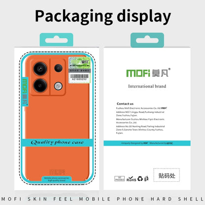 For Xiaomi 14 MOFI Qin Series Skin Feel All-inclusive PC Phone Case(Blue) - 14 Cases by MOFI | Online Shopping UK | buy2fix