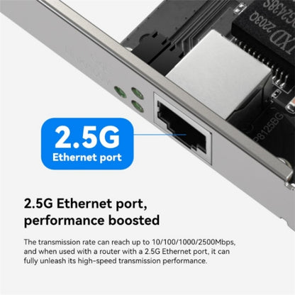 LB-LINK BL-GP2500M Single Port Desktop PC 2.5Gbps PCIE Gigabit 2500M Wired Network Card - USB Network Adapter by LB-LINK | Online Shopping UK | buy2fix