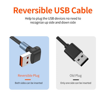 ENKAY 66W Reversible USB to Type-C / 8 Pin / Micro USB Elastic Spring Fast Charging Cable, Length 1.5m(Type A) - Multifunctional Cable by ENKAY | Online Shopping UK | buy2fix