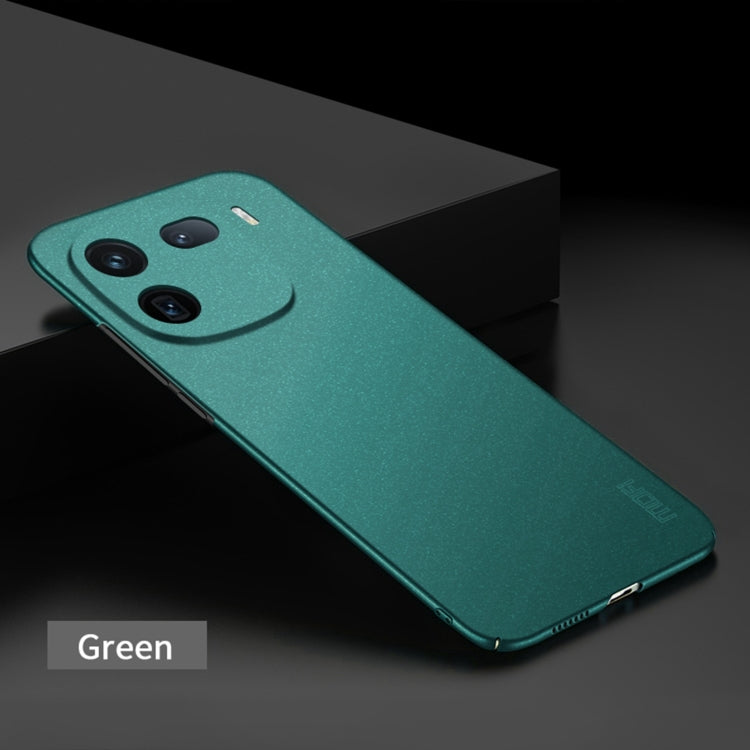 For vivo iQOO 12 Pro MOFI Fandun Series Frosted PC Ultra-thin All-inclusive Phone Case(Green) - iQOO 12 Pro Cases by MOFI | Online Shopping UK | buy2fix