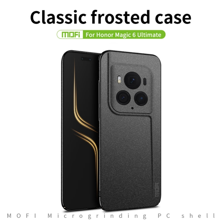 For Honor Magic6 Ultimate MOFI Fandun Series Frosted PC Ultra-thin All-inclusive Phone Case(Red) - Honor Cases by MOFI | Online Shopping UK | buy2fix