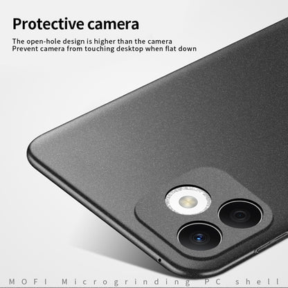 For Honor X60i MOFI Fandun Series Frosted PC Ultra-thin All-inclusive Phone Case(Black) - Honor Cases by MOFI | Online Shopping UK | buy2fix