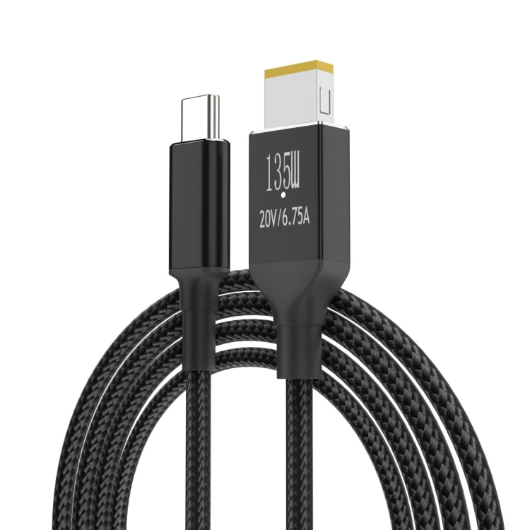 Type C to Square for Lenovo PD 135W Charging Cable, Length: 1.8m - For Lenovo by buy2fix | Online Shopping UK | buy2fix