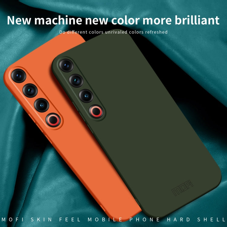 For Meizu 21 Pro MOFI Qin Series Skin Feel All-inclusive PC Phone Case(Green) - Meizu by MOFI | Online Shopping UK | buy2fix