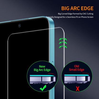 For Asus ROG Phone 8 ENKAY 9H Big Arc Edge High Aluminum-silicon Tempered Glass Film - ASUS Tempered Glass by ENKAY | Online Shopping UK | buy2fix