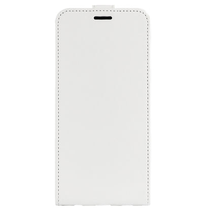 For OnePlus 12 R64 Texture Single Vertical Flip Leather Phone Case(White) - OnePlus Cases by buy2fix | Online Shopping UK | buy2fix