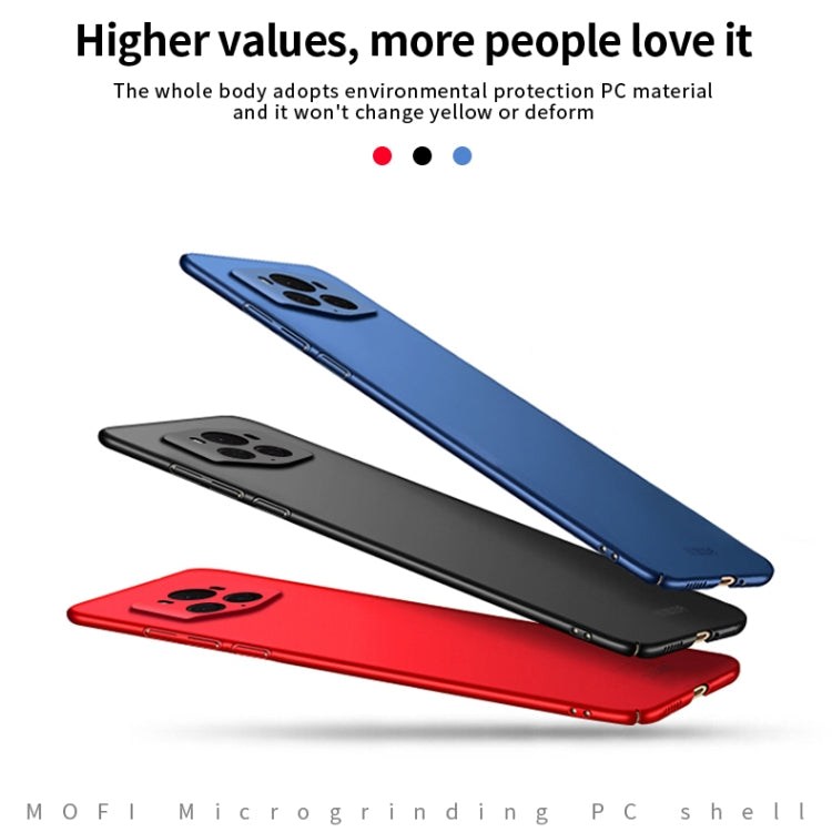 For Honor Magic6 RSR MOFI Frosted PC Ultra-thin Hard Phone Case(Red) - Huawei Cases by MOFI | Online Shopping UK | buy2fix