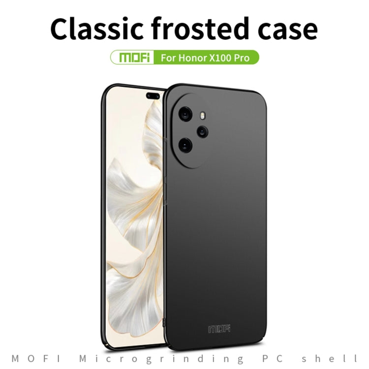 For Honor 100 Pro MOFI Frosted PC Ultra-thin Hard Phone Case(Red) - Huawei Cases by MOFI | Online Shopping UK | buy2fix