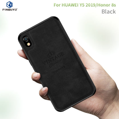 PINWUYO Shockproof Waterproof Full Coverage PC + TPU + Skin Protective Case for HUAWEI Honor 8S / Y5 2019(Black) - Honor Cases by PINWUYO | Online Shopping UK | buy2fix