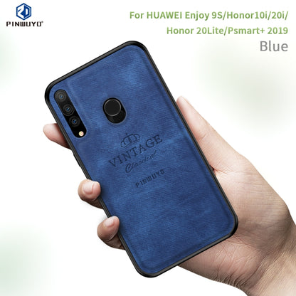 PINWUYO Shockproof Waterproof Full Coverage PC + TPU + Skin Protective Case for Huawei Enjoy 9S / Honor10i / Honor 20i / Honor20 Lite / P Smart+ 2019/ Maimang 8(Black) - Honor Cases by PINWUYO | Online Shopping UK | buy2fix