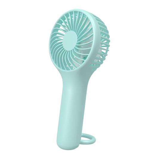 S13 Portable Summer Cooling Fan Hanging Buckle Mini 3 Wind Speed Handheld Fan(Baby Blue) - Electric Fans by buy2fix | Online Shopping UK | buy2fix