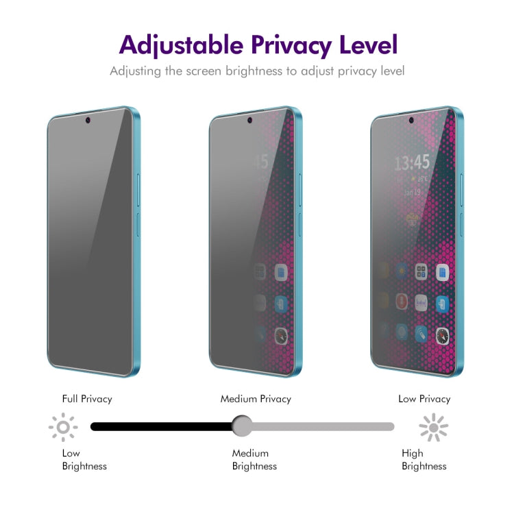 For Tecno Spark 20 Pro 2pcs ENKAY Hat-Prince 28 Degree Anti-peeping Privacy Tempered Glass Film - Tecno Tempered Glass by ENKAY | Online Shopping UK | buy2fix