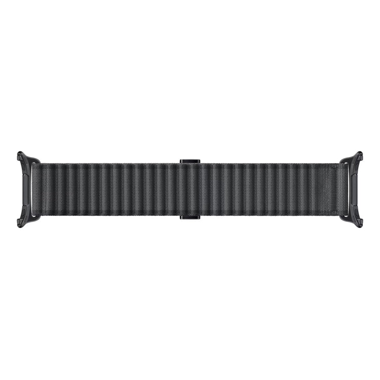 For Apple Watch Ultra 2 49mm Off Road Magnetic Buckle Braided Nylon Watch Band(Dark Gray) - Watch Bands by buy2fix | Online Shopping UK | buy2fix