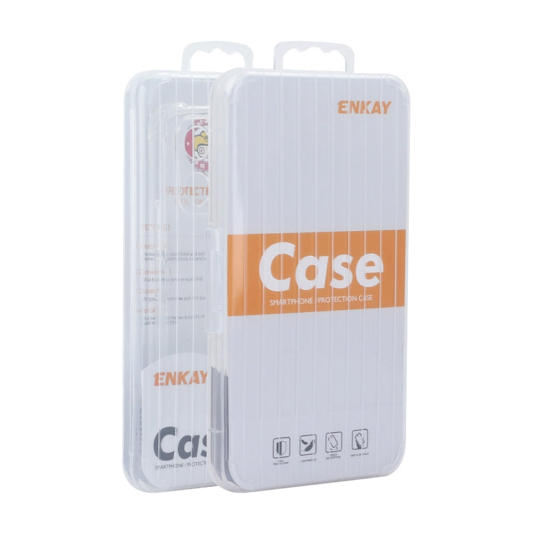 For Fujitsu Arrows We2 / F-52E ENKAY Clear TPU Shockproof Anti-slip Phone Case - More Brand by ENKAY | Online Shopping UK | buy2fix