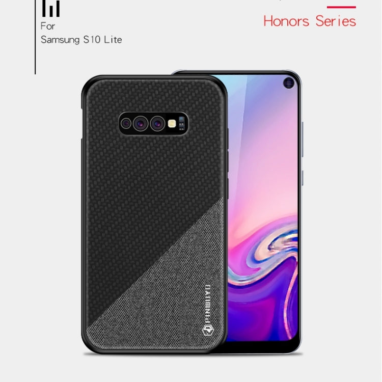 PINWUYO Honors Series Shockproof PC + TPU Protective Case for Galaxy S10e(Brown) - Galaxy Phone Cases by PINWUYO | Online Shopping UK | buy2fix