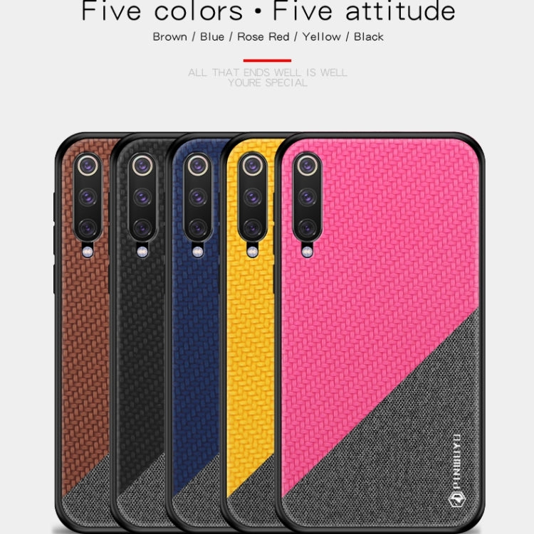 PINWUYO Honors Series Shockproof PC + TPU Protective Case for Xiaomi Mi 9 SE(Yellow) - Xiaomi Cases by PINWUYO | Online Shopping UK | buy2fix