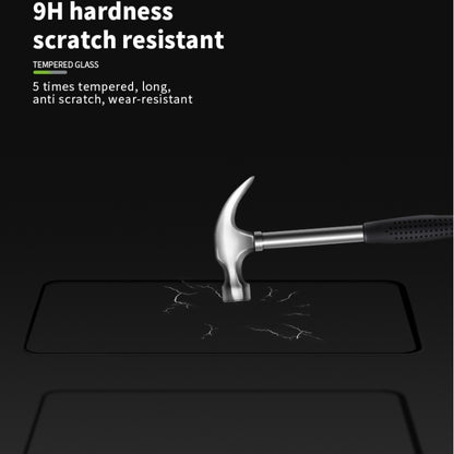 PINWUYO 9H 3D Curved Tempered Glass Film for Galaxy M20 （black） - Galaxy Tempered Glass by PINWUYO | Online Shopping UK | buy2fix