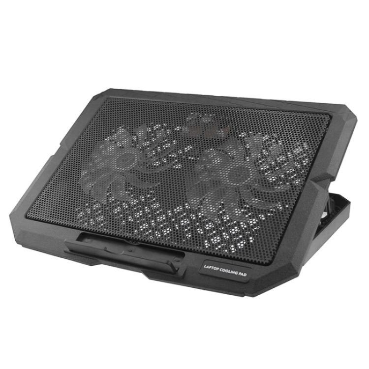 X3 Dual 14cm Fans 7-speed USB Powered Height Adjustable Laptop Cooling Pad - Cooling Pads by buy2fix | Online Shopping UK | buy2fix