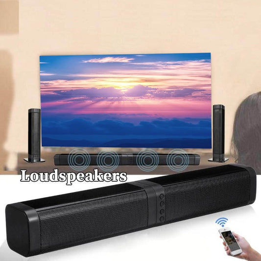 BKS-33 5.0 TV Home Wireless Soundbar, Support TF, Removable and Splice, 3D Stereo Effect - Desktop Speaker by buy2fix | Online Shopping UK | buy2fix