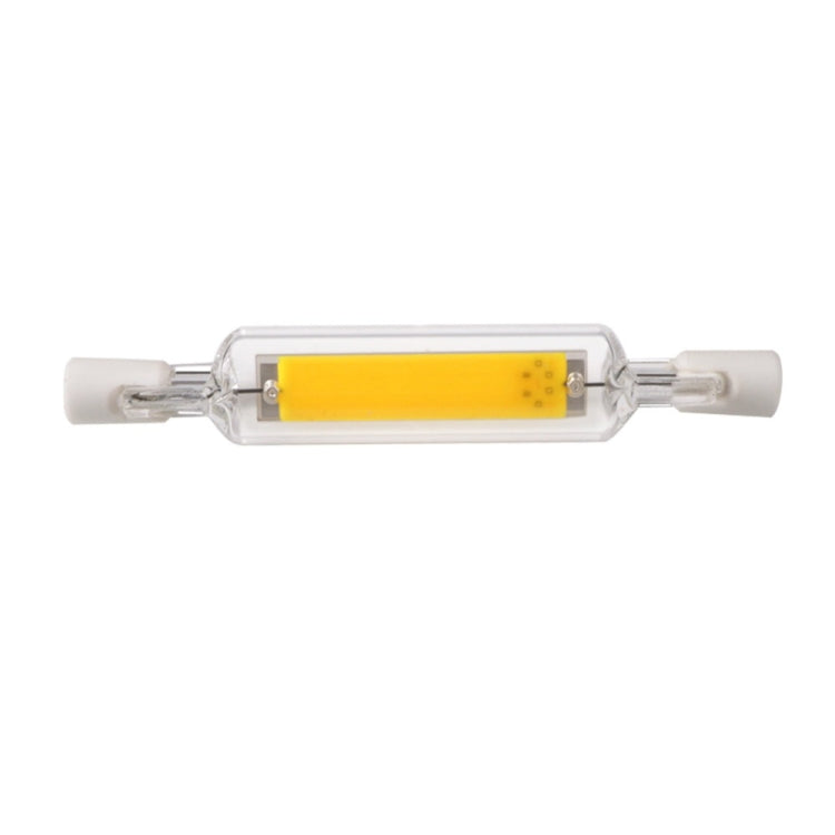 R7S 5W COB LED Lamp Bulb Glass Tube for Replace Halogen Light Spot Light,Lamp Length: 78mm, AC:220v(Cool White) - LED Blubs & Tubes by buy2fix | Online Shopping UK | buy2fix