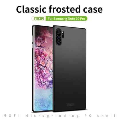 MOFI Frosted PC Ultra-thin Hard Case for Galaxy Note10 Pro(Gold) - Galaxy Phone Cases by MOFI | Online Shopping UK | buy2fix