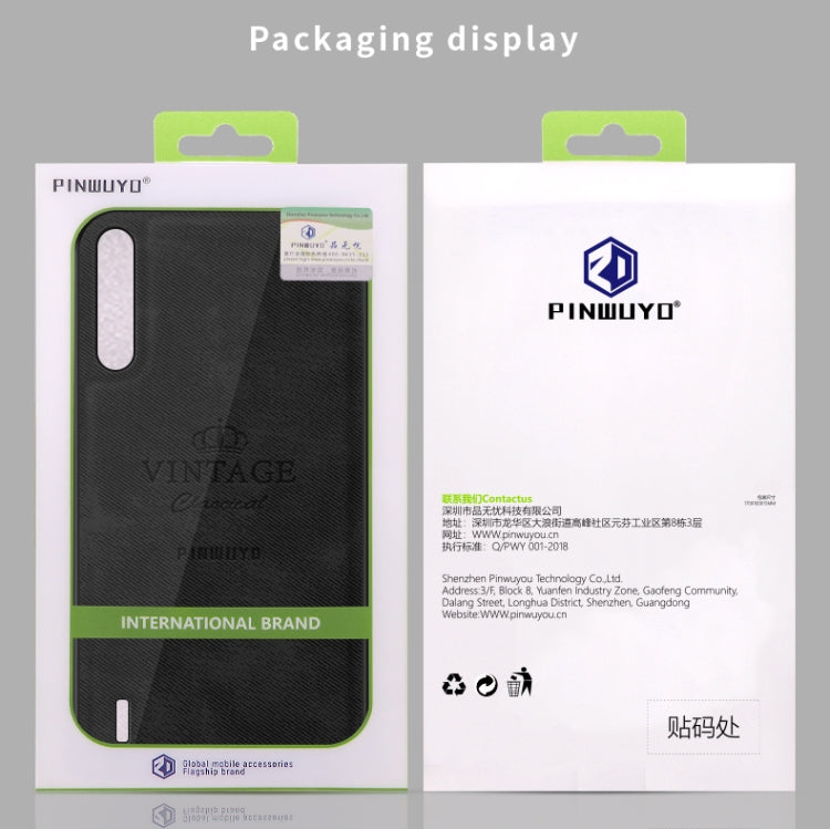 PINWUYO Shockproof Waterproof Full Coverage PC + TPU + Skin Protective Case  for Xiaomi Mi CC9e / A3(Red) - Xiaomi Cases by PINWUYO | Online Shopping UK | buy2fix