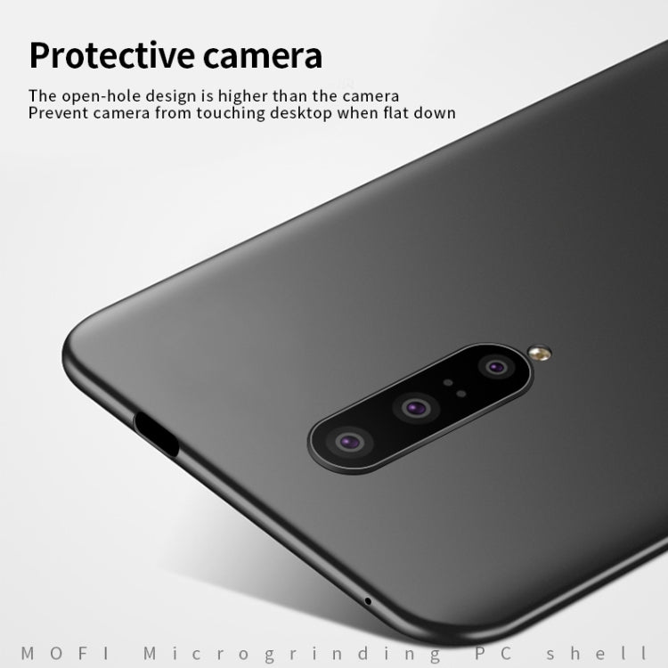 For Oneplus7 Pro MOFI Frosted PC Ultra-thin Hard Case(Black) - OnePlus Cases by MOFI | Online Shopping UK | buy2fix