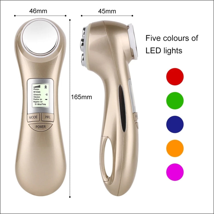 OFY9901  Face Skin EMS Mesotherapy Electroporation RF Radio Frequency Facial LED Photon Skin Care Face Lift Tighten Remove Wrinkle(White) - Beauty Instrument by buy2fix | Online Shopping UK | buy2fix