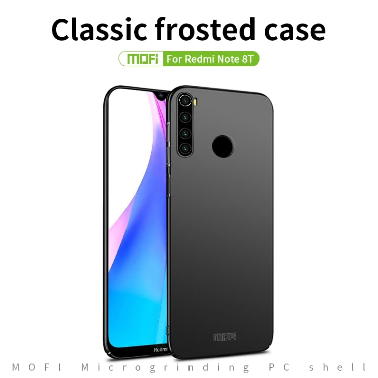 For Xiaomi RedMi Note8T MOFI Frosted PC Ultra-thin Hard Case(Red) - Xiaomi Cases by MOFI | Online Shopping UK | buy2fix