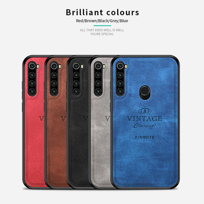 For Xiaomi RedMi Note8T PINWUYO Zun Series PC + TPU + Skin Waterproof And Anti-fall All-inclusive Protective Shell(Gray) - Xiaomi Cases by PINWUYO | Online Shopping UK | buy2fix