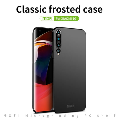 For Xiaomi Mi 10 MOFI Frosted PC Ultra-thin Hard Case(Red) - Xiaomi Cases by MOFI | Online Shopping UK | buy2fix