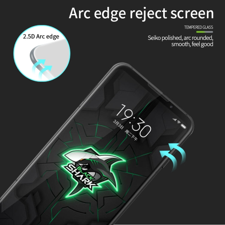 For Xiaomi Black Shark 3 MOFI 9H 2.5D Full Screen Tempered Glass Film(Black) -  by MOFI | Online Shopping UK | buy2fix