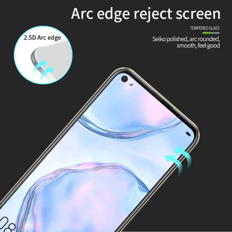 For Huawei P40 Lite / Nova 6 SE MOFI 9H 2.5D Full Screen Tempered Glass Film - Huawei Tempered Glass by MOFI | Online Shopping UK | buy2fix