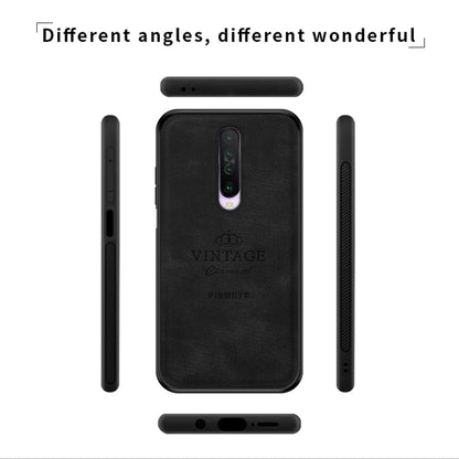 For Xiaomi Redmi K30 PINWUYO Zun Series PC + TPU + Skin Waterproof And Anti-fall All-inclusive Protective Shell(Black) - Xiaomi Cases by PINWUYO | Online Shopping UK | buy2fix