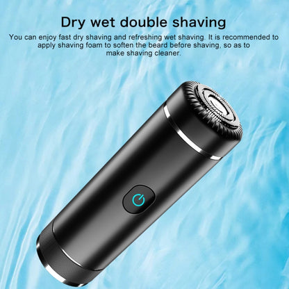 S1080 Mini Metal Turbo Electric Shaver Razor (Silver) - Electric Shavers by buy2fix | Online Shopping UK | buy2fix