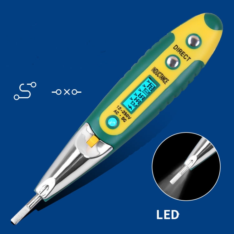 High Precision Electrical Tester Pen Screwdriver 220V AC DC Outlet Circuit Voltage Detector Test Pen with Night Vision, Specification:Digital Display Electric Pen (OPP) - Voltage Detector by buy2fix | Online Shopping UK | buy2fix