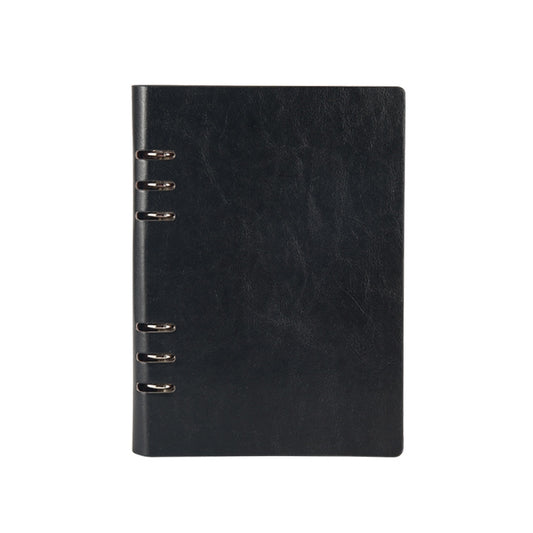 Business Notepad Loose Leaf Replaceable Inner Notebook Thickened Diary Book, Color:A5 Black - Notebooks by buy2fix | Online Shopping UK | buy2fix