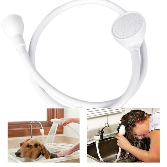 Pet Shower Multifunctional Simple Sink Nozzle Cleaning Shower Supplies(White) - Shower Head by buy2fix | Online Shopping UK | buy2fix