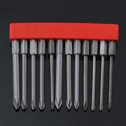 12 PCS / Set Screwdriver Bit With Magnetic S2 Alloy Steel Electric Screwdriver, Specification:7 - Drill & Drill Bits by buy2fix | Online Shopping UK | buy2fix