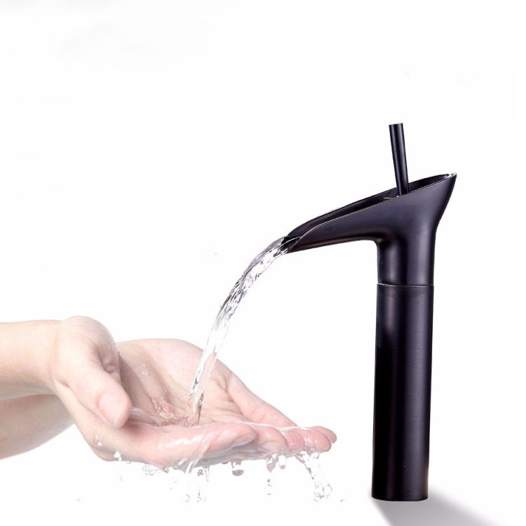 Bathroom Faucet Washbasin Waterfall Hot & Cold Faucet, Specification:99529 Black - Faucets & Accessories by buy2fix | Online Shopping UK | buy2fix