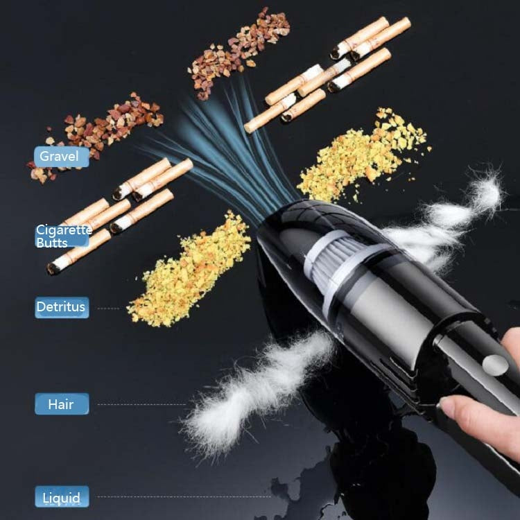 120W Car Vacuum Cleaner Car Small Mini Internal Vacuum Cleaner, Specification:Wireless, Style:Turbine Motor+Filter Element - Vacuum Cleaner by buy2fix | Online Shopping UK | buy2fix