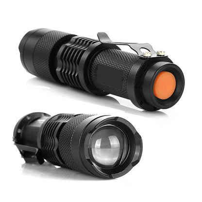 LED Outdoor Rechargeable Telescopic Zoom Mini Glare Flashlight, Specification:Single - Mini Flashlight by buy2fix | Online Shopping UK | buy2fix