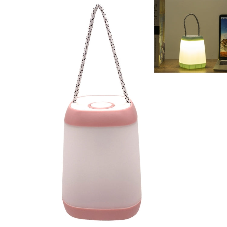 Portable Night Light Bedroom Baby Nursing Eye Protection Bedside Lamp, Style:USB Charging(Pink) - Night Lights by buy2fix | Online Shopping UK | buy2fix