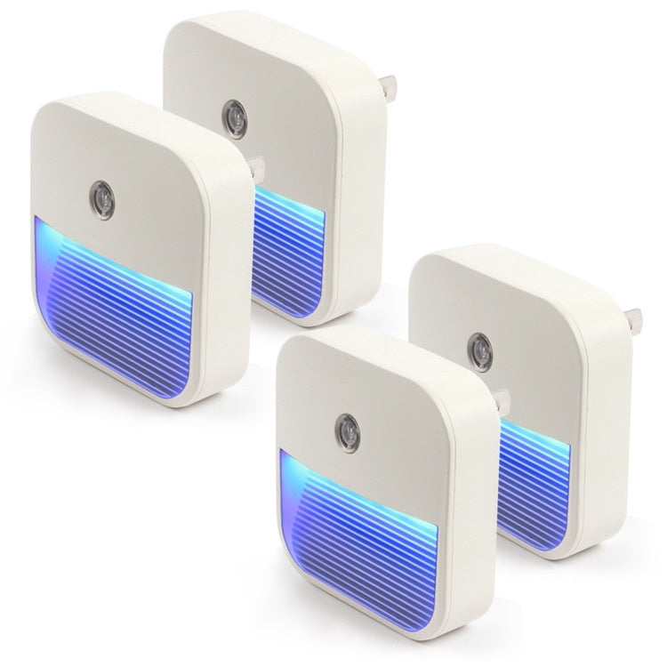 4 PC Energy-Saving & Deodorizing Wireless Infrared Light Control LED Night Light, US Plug - Sensor LED Lights by buy2fix | Online Shopping UK | buy2fix