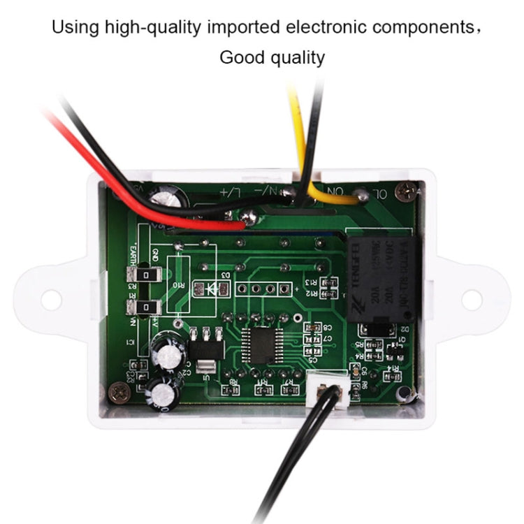 XH-W3001 Digital LED Temperature Controller Arduino Cooling Heating Switch Thermostat NTC Sensor 220V - Indoor Thermometer by buy2fix | Online Shopping UK | buy2fix