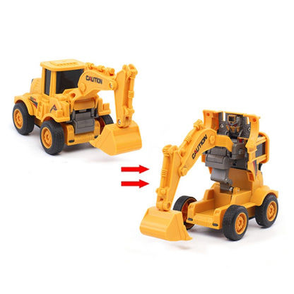 Children Educational Inertial Collision Deformation Engineering Vehicle Toy Model(Excavator) - Model Toys by buy2fix | Online Shopping UK | buy2fix