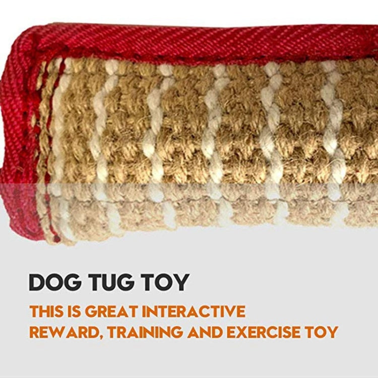 Dog Training Hemp Bite Stick Dog Bite Stick Dog Training Supplies(A5) - Training Aids by buy2fix | Online Shopping UK | buy2fix