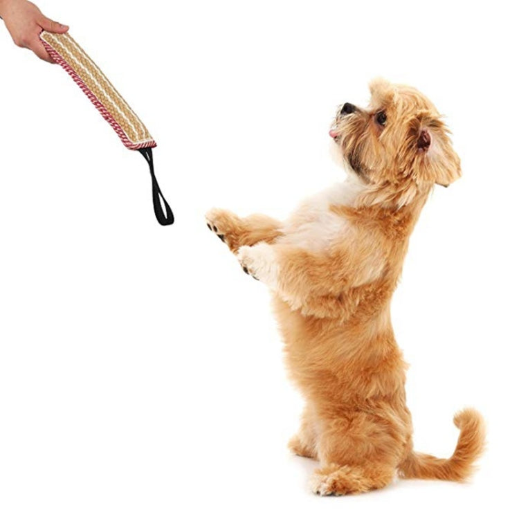 Dog Training Hemp Bite Stick Dog Bite Stick Dog Training Supplies(A5) - Training Aids by buy2fix | Online Shopping UK | buy2fix